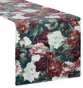 BEHÚŇ NA STÔL VELVET 2 35X180 CM VZOROVANÝ
