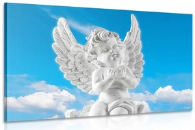 Obraz starostlivý anjelik na nebi - 120x80