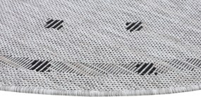 TA Koberec KE63A ŠEDÁ MELISSA MAA Rozmer: 100x100 cm