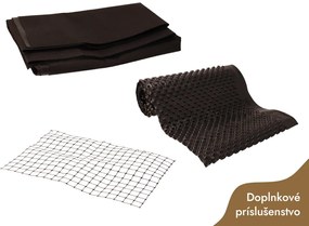 ATMOWOOD Drevený vyvýšený záhon 120 x 60 x 20 cm