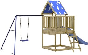 vidaXL Vonkajšia súprava na hranie impregnovaná borovica