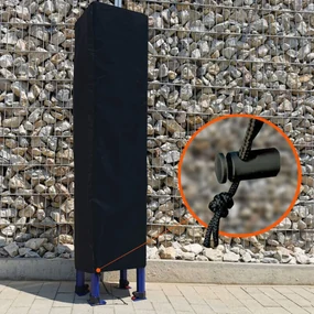 BRIMO Párty stánky 3x4,5m - s 3 stenami - Modrá 23