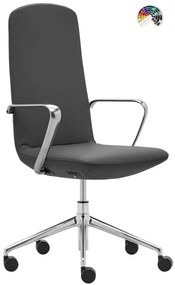 RIM Dizajnové kancelárske kreslo LINNA LN 3110 3111 čalúnenie PRINCE koža