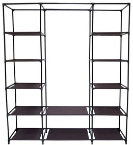 Šatníková skriňa KAJA MAXI VITTO hnedá