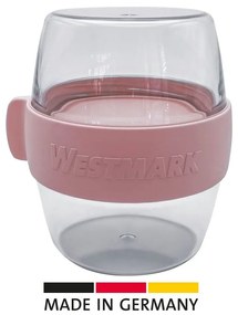 Westmark Dvojdielna dóza na desiatu MINI, 400 ml, ružová