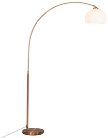 Inteligentná oblúková lampa medená vrátane A60 Wifi - Arc Basic