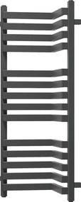 Mexen Loop, kúpeľňový radiátor 1000 x 375 mm, 572 W, grafitová, W129-1000-350-00-66