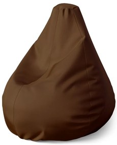Sedací vak Pear čokoládovohnedá, hnedá
