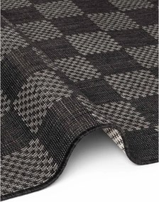 Čierny/krémovobiely vnútorný a vonkajší koberec 160x230 cm Haringey Dorothy – Ted Baker