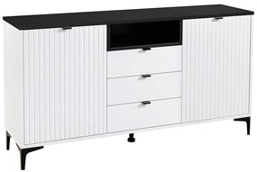 Komoda Fabio 2D3S doska čierna