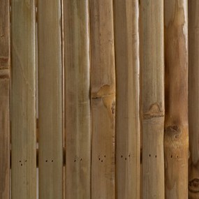 Bambusová predsieňová zostava v prírodnej farbe 70x175x32 cm Manali – Ixia