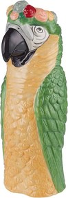 LORA Váza papagáj 30 cm - zelená