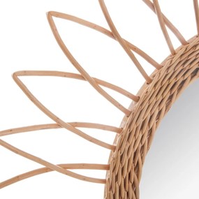 Zrkadlo Sharp Sun, hnedé