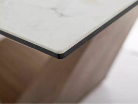 SI Keramický stôl Bonucci Statuario Venato