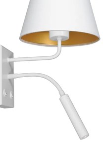 Nástenná lampa ARDEN 1xE27/60W+1xG9/8W/230V biela/zlatá