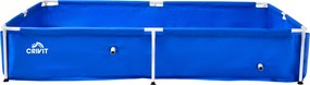 Crivit Bazén Metal Frame, 228 x 159 x 42 cm  (100406414)