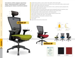 OFFICE PRO bestuhl -  bestuhl Kancelárska stolička MERENS SP žltá