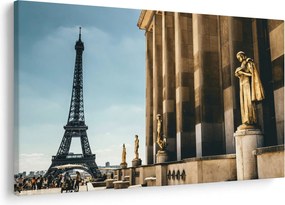 Obraz z Trocaderského námestia, Paríž (90x60 cm)