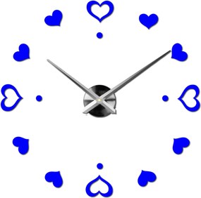 SENTOP | Nástenné hodiny ako obraz moderné hodiny vyrobené z plastu 12S046-S-Wall clock HEU- analógové