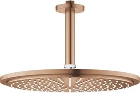 Hlavová sprcha GROHE Rainshower Cosmopolitan Metal vrátane sprchového ramená Brushed Warm Sunset 26067DL0