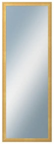 DANTIK - Zrkadlo v rámu, rozmer s rámom 50x140 cm z lišty LYON zlatá (2703)
