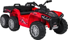 Elektrická štvorkolka Quad Sport TX 4 × 4 červená