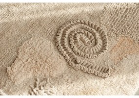 Béžový bavlnený detský hrací koberec 140x200 cm Seabed – Lorena Canals