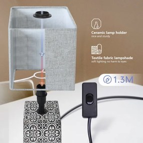 Aigostar - Stolná lampa 1xE14/40W/230V