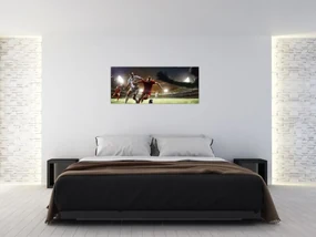 Obraz - Futbalisti v akcii (120x50 cm)