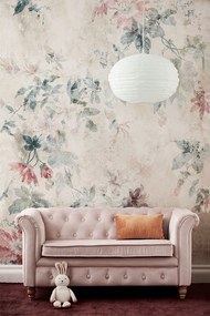 Bighome - Detská pohovka Chesterfield Velvet Light Pink - ružová