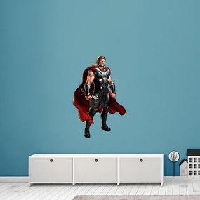 Thor - textilná nálepka na stenu