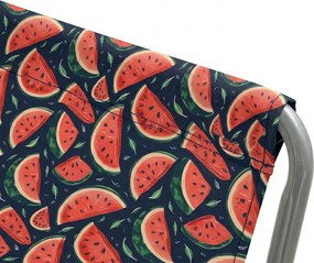 Skladacie plážové ležadlo SAND MELON, farebné