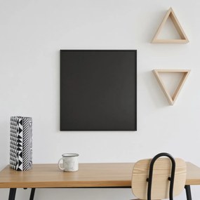 Toptabule.sk  Čierna magnetická popisná tabuľa PREMIUM v hliníkovom čiernom ráme 60x40 cm