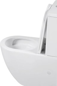 Erga Torre, WC kombi misa 620x385x835 mm, Tornado 2.0 + toaletné sedadlo, biela lesklá, ERG-V03-TORRE-TO2-WH