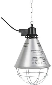 Infračervená lampa tepelný žiarič pre zvieratá s hliníkovým tienidlom ø 21 cm