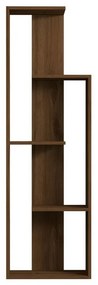 Knižnica Wand Walnut