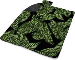 Sablio Plážová deka Abstrakcia listov: 200x140 cm