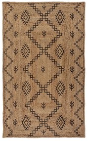 Jutový koberec v prírodnej farbe 120x170 cm Rowen – Flair Rugs