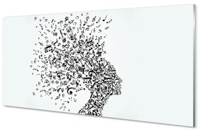 Obraz plexi Poznámky hlavy 120x60 cm