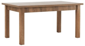 Kondela Jedálenský stôl, rozkladací, dub lefkas tmavý, 160-203x90 cm, MONTANA STW