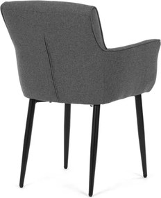 Jedálenská stolička sivá DCH-J2159 GREY2