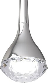 Open Design OR80322 - LED závesný luster na lanku CRIMA LED/7W/230V, lesklý chróm