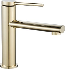 Umývadlová batéria REA OVAL nízka zlatá
