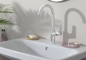 Hansgrohe Logis, umývadlová batéria s výpustom, chrómová, HAN-71130000