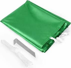 MultiGarden Záhradný samorozkladací stan s baldachýnom 3x3m - zelený MultiGarden