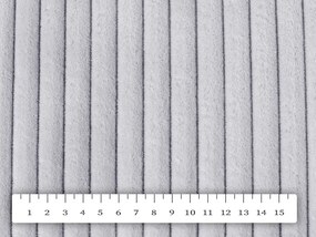 Biante Dekoračná obliečka na vankúš Minky menčester MKM-001 Svetlo sivá 50 x 50 cm