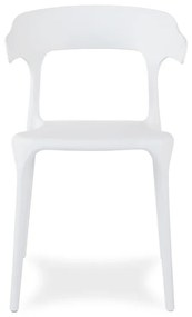 Dekorstudio Plastová stolička na terasu ULME biela