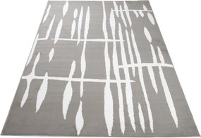 TA Koberec T967A SIVÁ LACNÁ PP CRM Rozmer: 80x150 cm