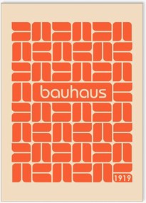 Nástenná dekorácia Bauhaus Orange