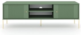 TV stolík Iseo II 154,5 cm zelený